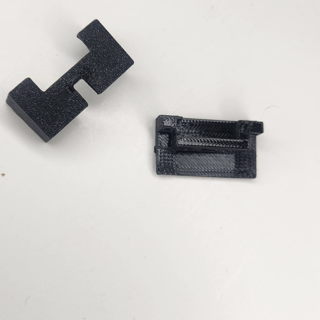 STRONG Replacement Hinges for SKULLCANDY CRUSHER - Color Black - Set of 2
