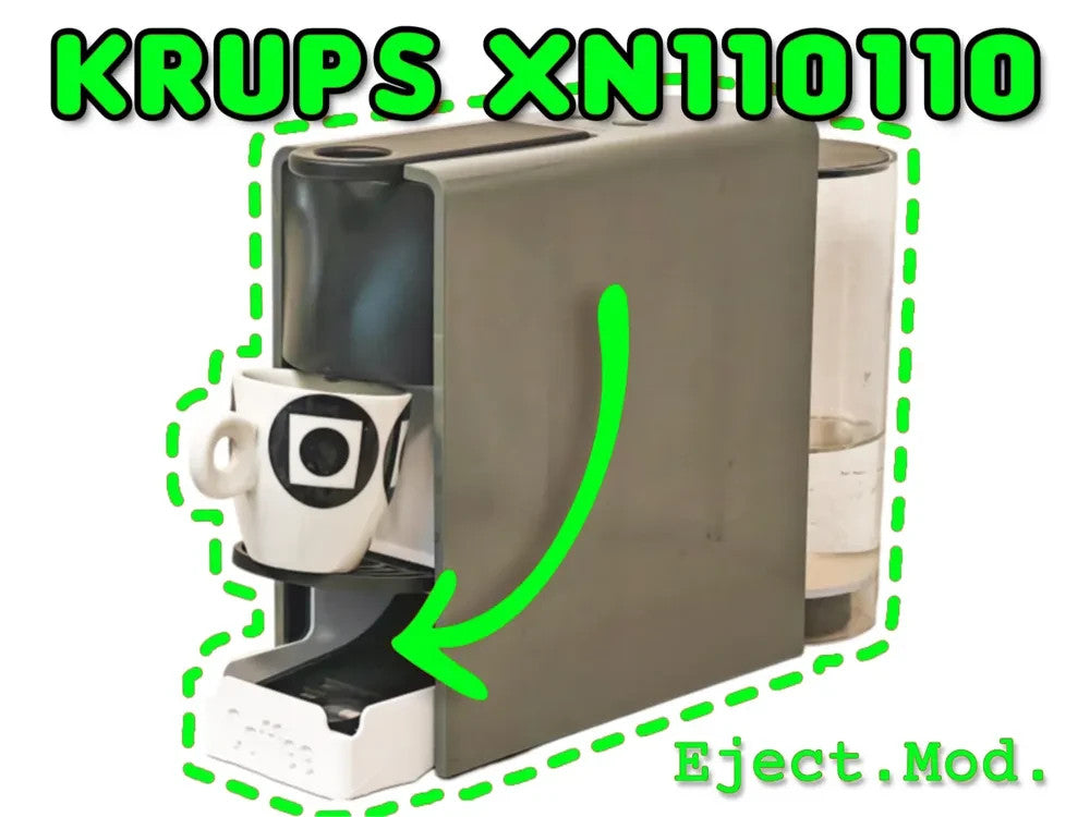 Krups Nespresso Capsule Eject Mod – Easy Capsule Removal Upgrade for Nespresso