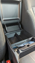 Custom Text Center Console Tray for Ford Ranger XL, Wildtrak & Raptor 2020–2024