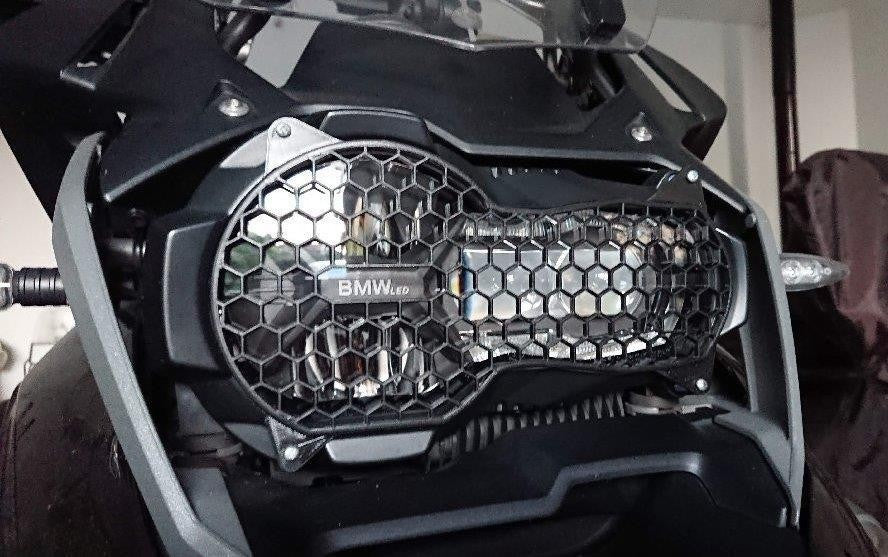 BMW R1200GS Headlight Protection Guard – Lens Cover Shield