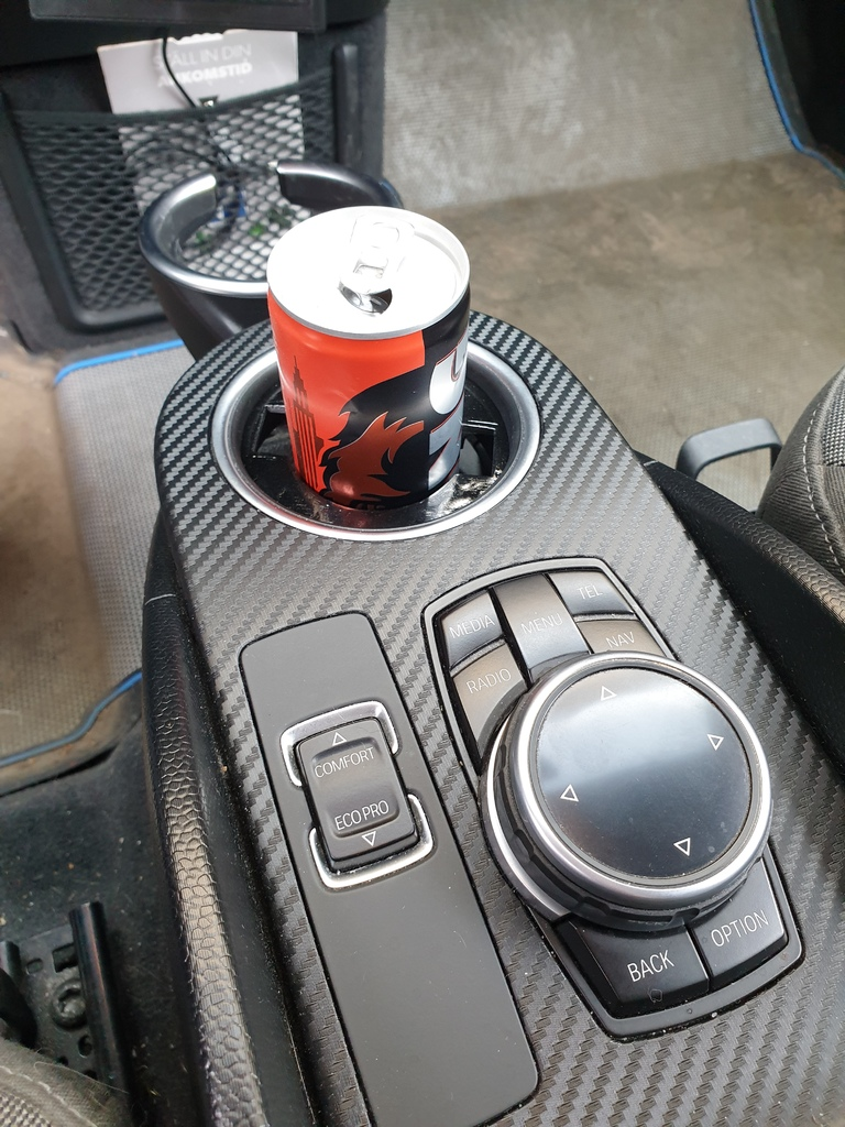 Cup / Phone Holder Insert for 250ml can for BMW i3
