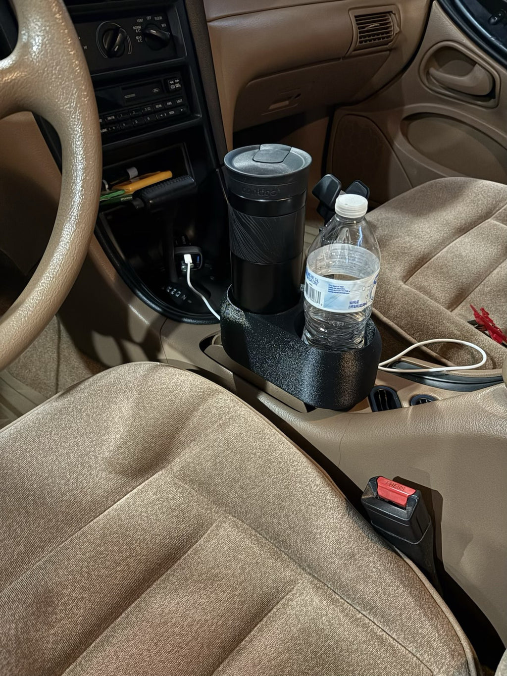 Cupholder Ashtray Replacement for 1994 1995 1996 1997 SN95 Mustang - Larger V2!!