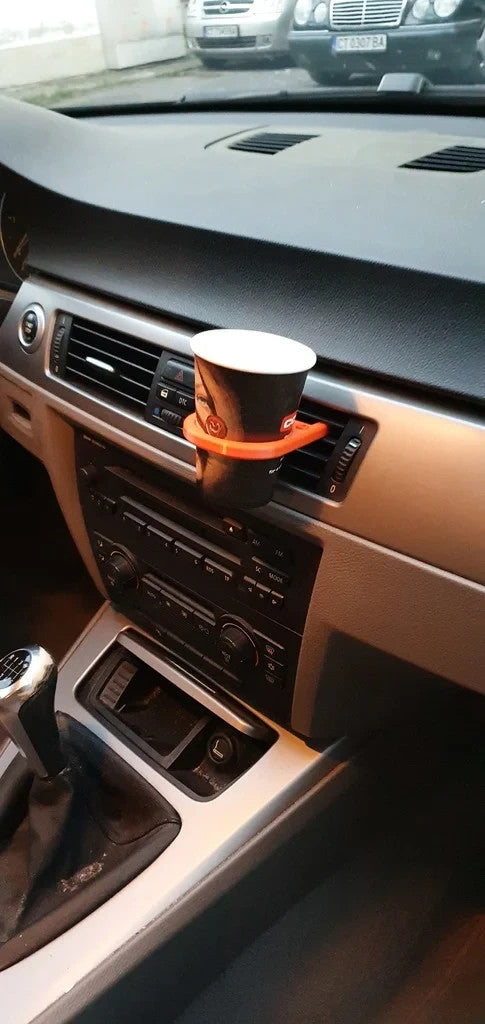 Vent Cup Holder for BMW E90 3 Series 2005–2012 Black