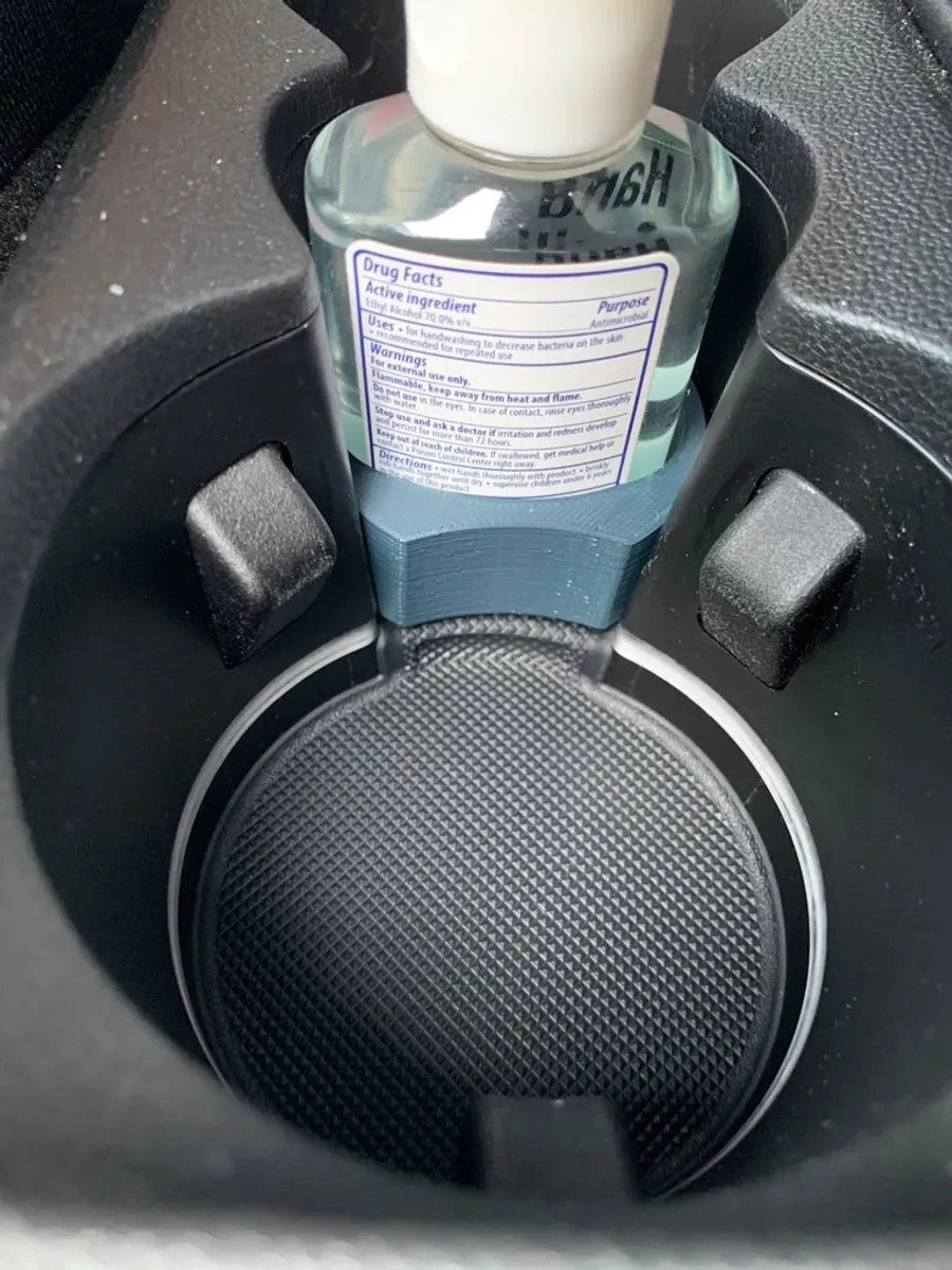 Hand Sanitizer Bottle Holder for Ford Fiesta Mk7 (2017) Cup Holder Insert