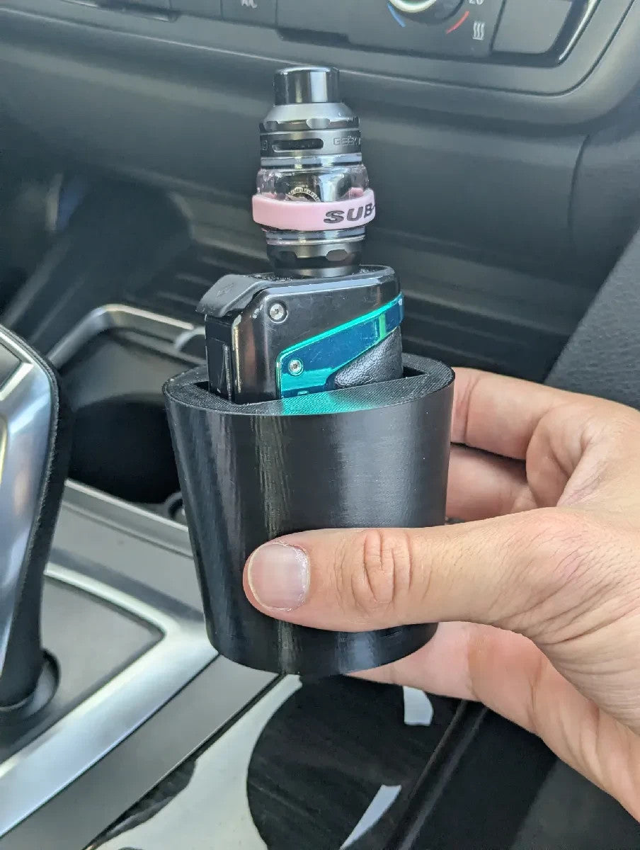 Vape Cup Holder Mount for BMW – Car Mod Organizer Accessory