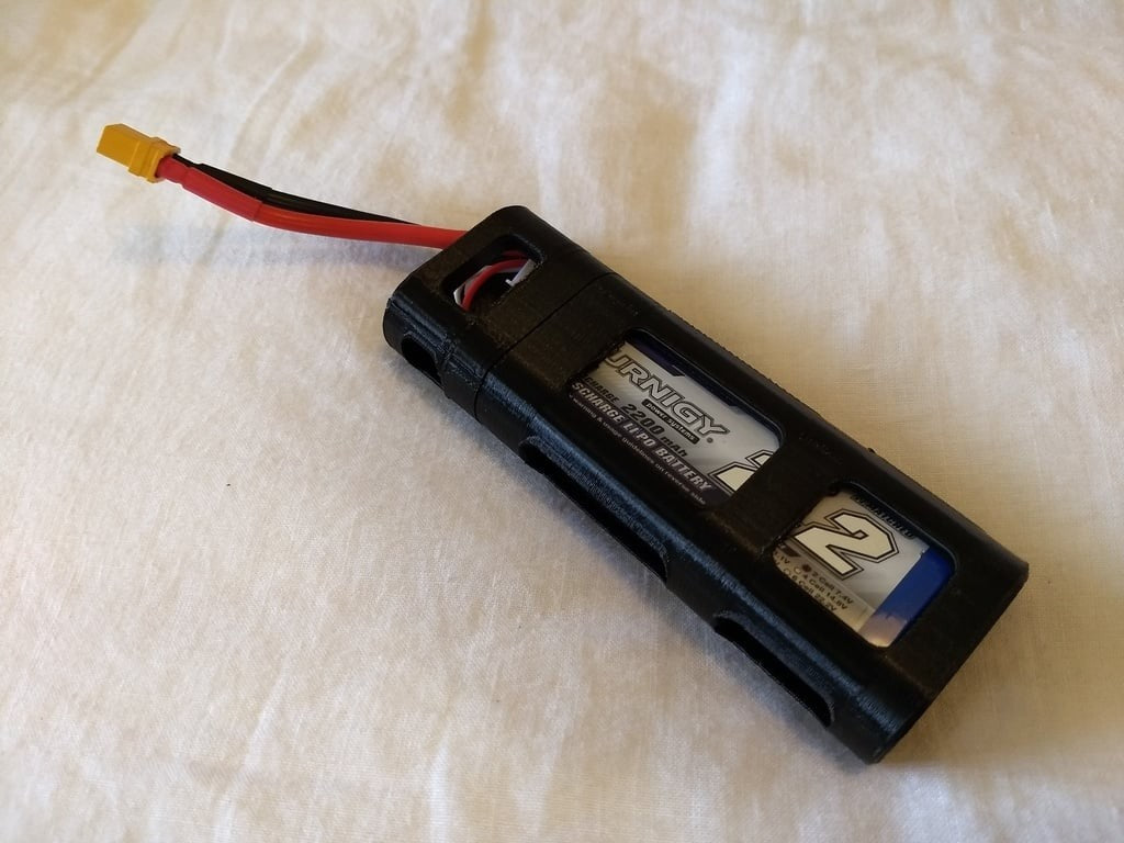 Adapter Case for Tamiya RC Cars (For LiPo 2S 2200 mAh Battery)
