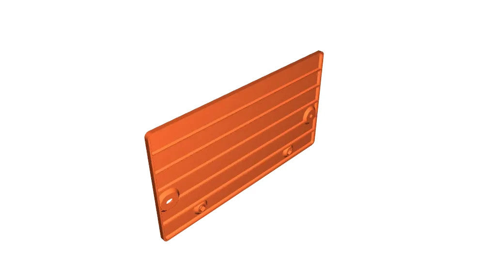 Audi B6 License Plate Holder Bracket – Replaces 8E0 827 113
