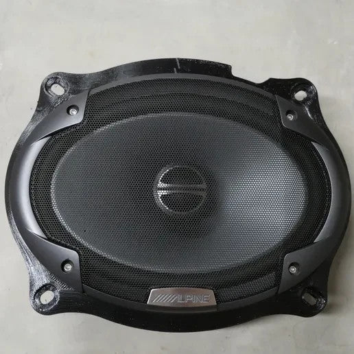 2x 2005-2015 Toyota Tacoma Speaker Mount Adapter Rings For front 6x9in speakers