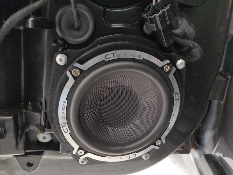 2 sets of R56 Mini Cooper Front Door Speaker Adapters for 5.25" and 2.6" speaker