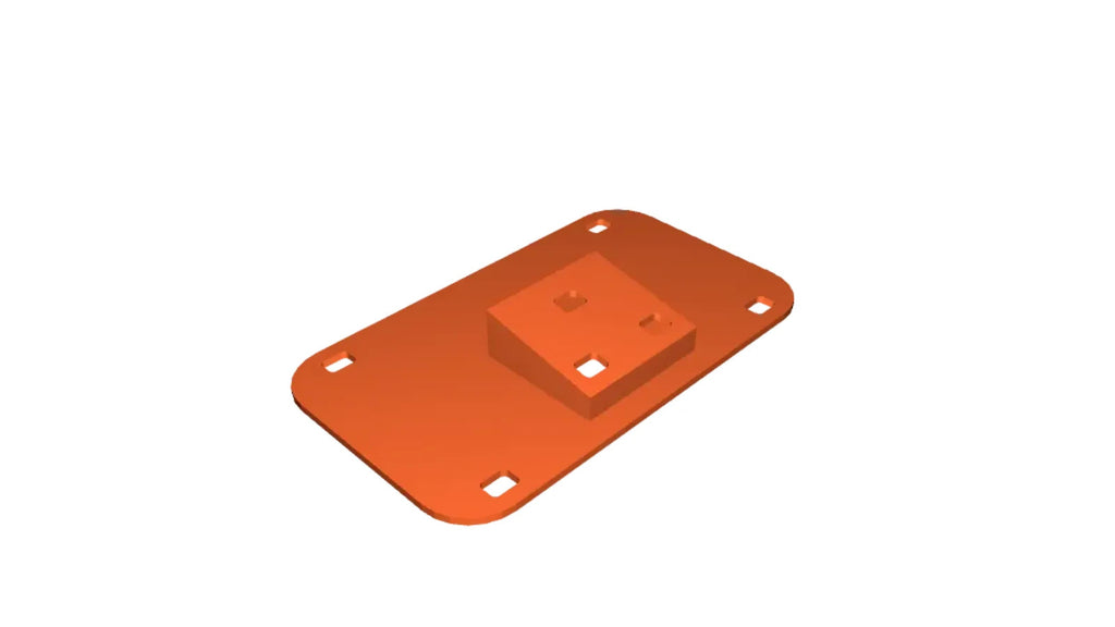 Motorcycle License Plate Bracket – Universal Rear Fender Mount Holder