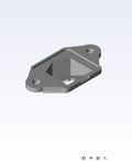 Ford Full size van E350 E 350 license plate light holder
