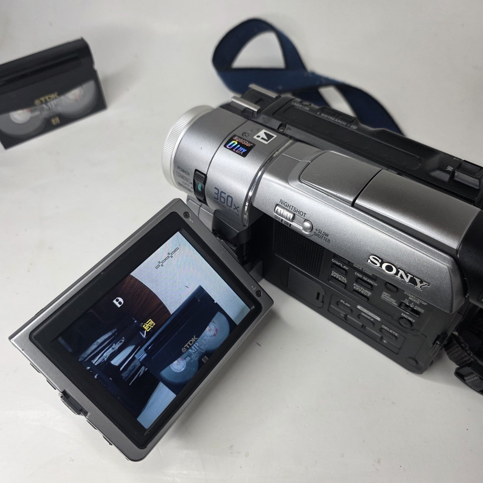 Sony Handycam DCR-TRV510 Digital 8 Camcorder Record Transfer Watch TESTED WORKS