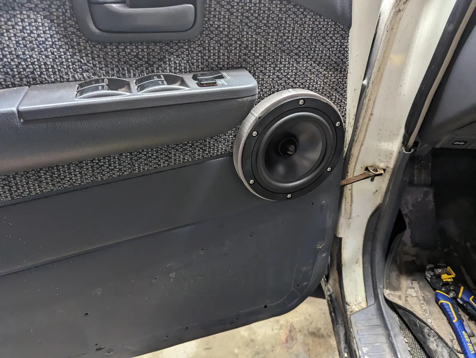 2x Dayton 6" Front Speaker Adapter For Land Cruiser FJ80/FZJ80