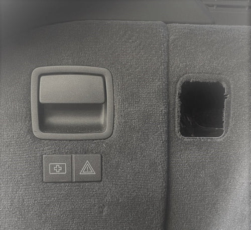 12V Socket Cover Cap for BMW E91 2005–2013 and Similar Models Black