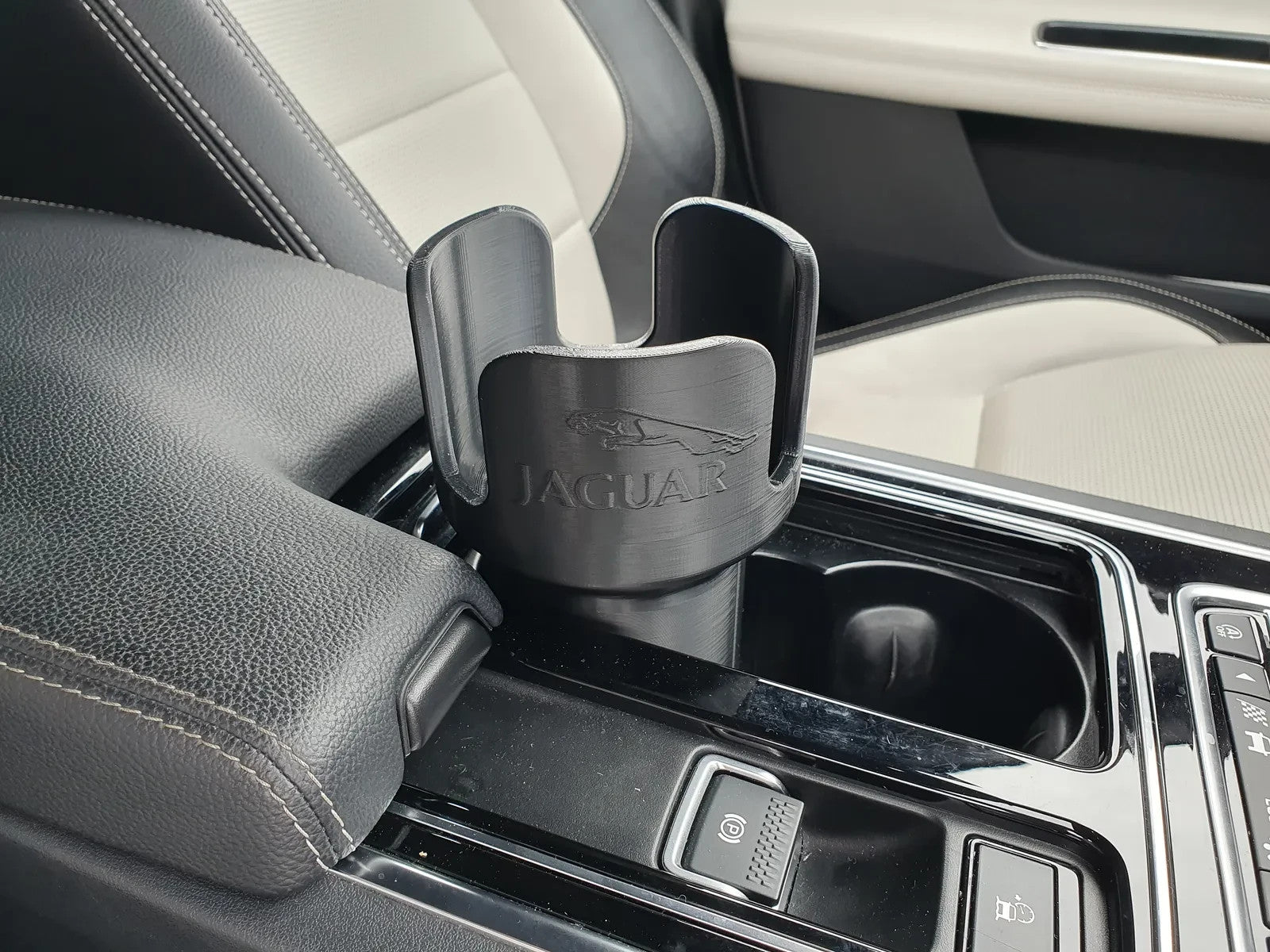 Car Cup Holder Adapter for 90mm Mug – Fits Jaguar XF (X260) & Contigo Travel Mug