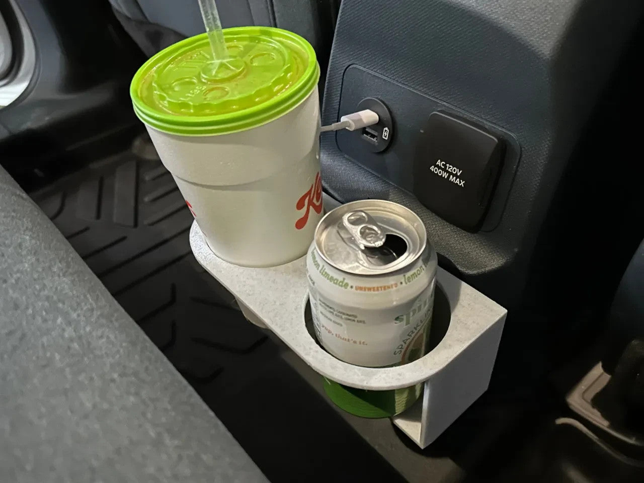 Rear Cup Holder Insert for Ford Maverick | FITS Rear Seat | 2022–2024 Models