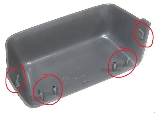 Volvo 850 Replacement Third Brake Lamp Cover Clips Fix kit
