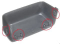 Volvo 850 Replacement Third Brake Lamp Cover Clips Fix kit
