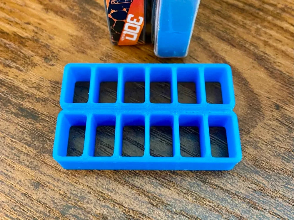 Double Clip 1s 300mah TPU Battery Holder (x12 slot)