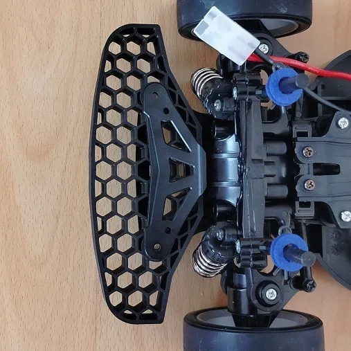 Honeycomb bumper for Tamiya TT-01 and TT-02 chassis