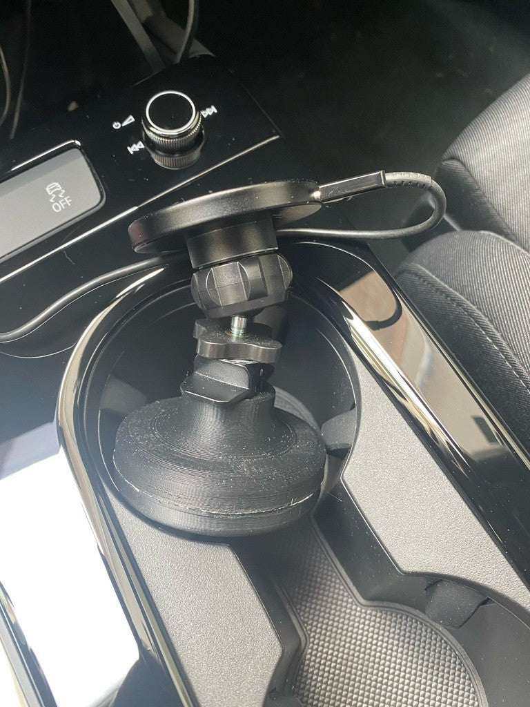 Audi E-Tron (Q6/A6) Ashtray Replacement MagSafe/Wireless Charger Mount