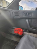 Mazda RX7 FC3S Dual Cup Holder for Door Pocket - Black color
