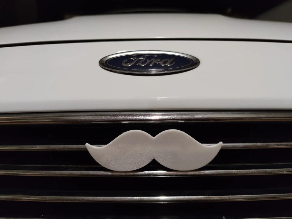 Moustache Accent Trim for Ford Focus / Fiesta (Chrome Front Bumper) – Black