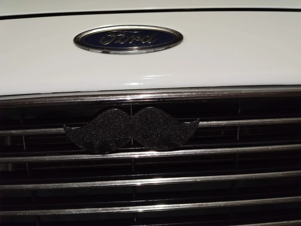 Moustache Accent Trim for Ford Focus / Fiesta (Chrome Front Bumper) – Black