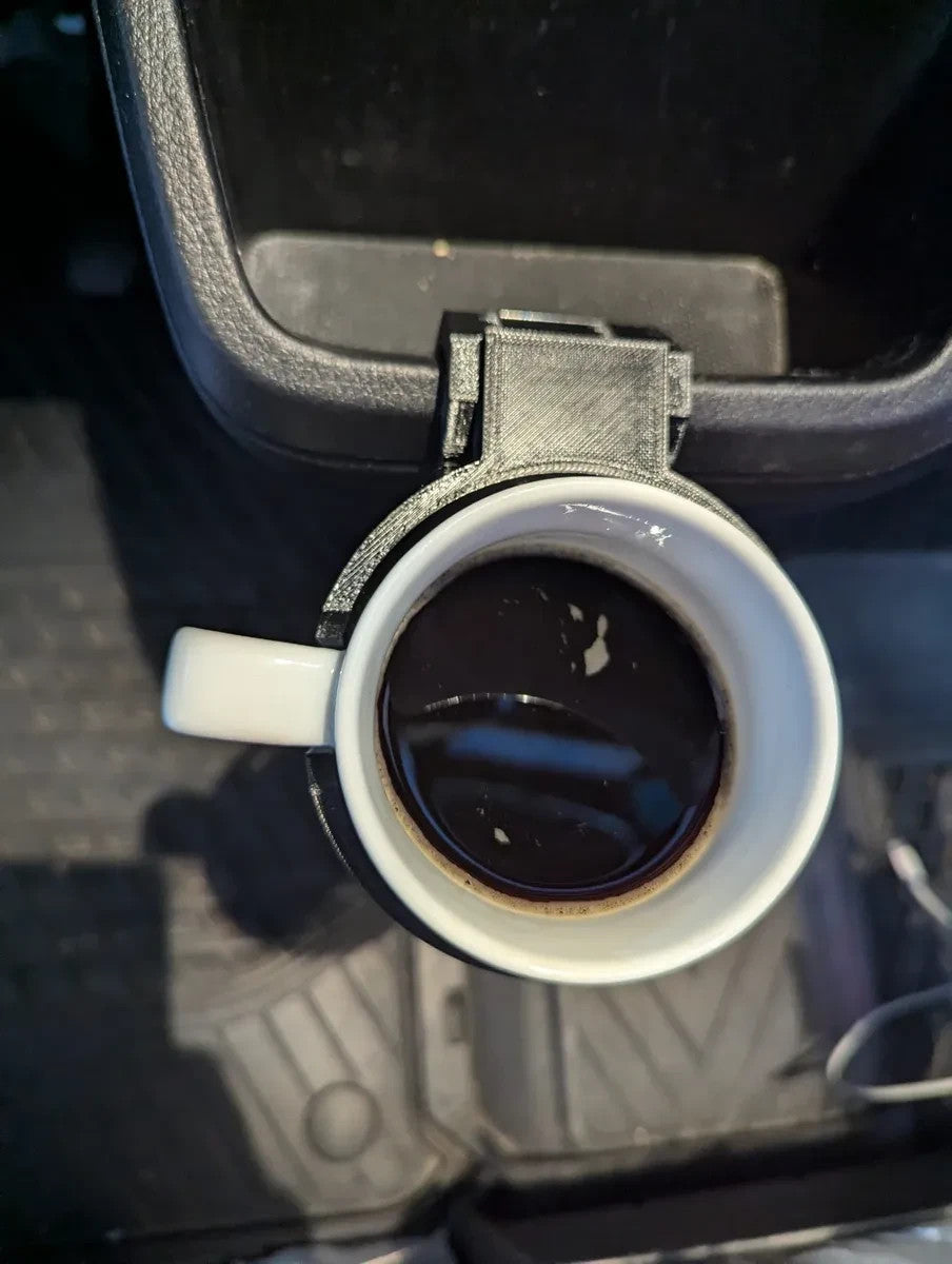 Cup Holder Insert for Mercedes Sprinter (2019-2024)–Front Console Cup Cupholder
