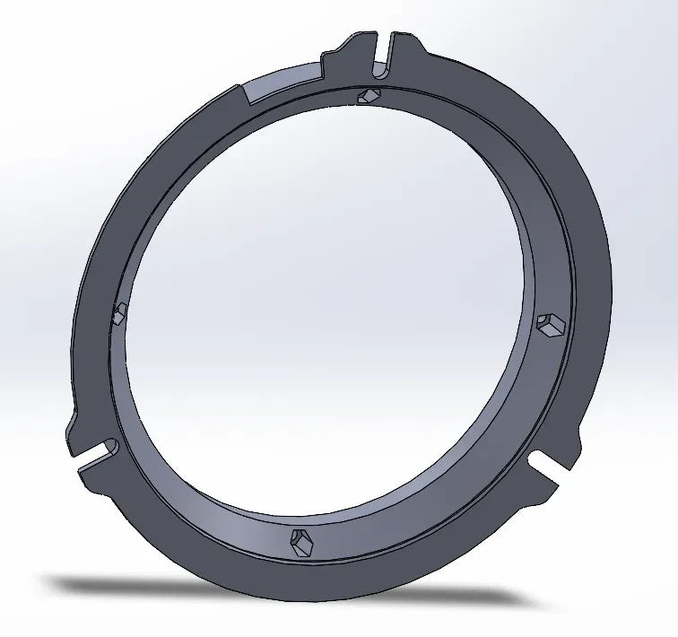 2x Ford Fiesta JA8 6.5″ Speaker Spacers – Door Speaker Adapter