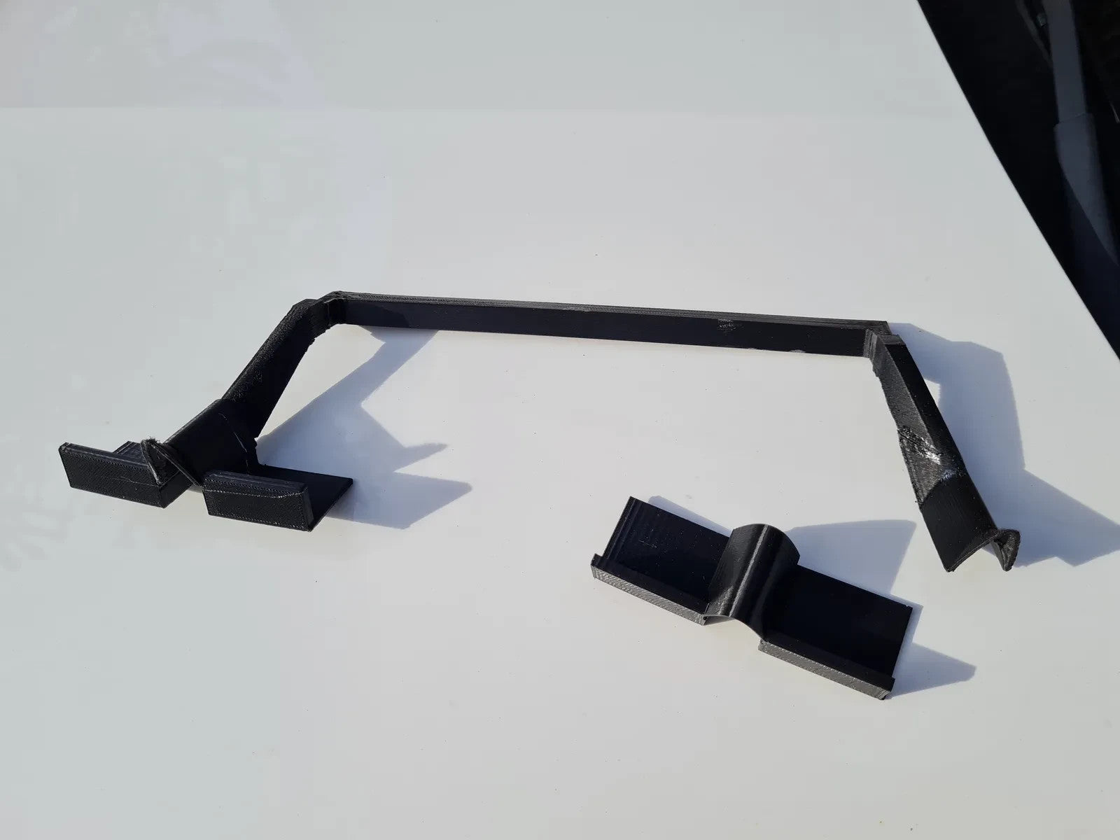 Dashboard Sunglass Holder Case for Audi A5 Interior Mount Black