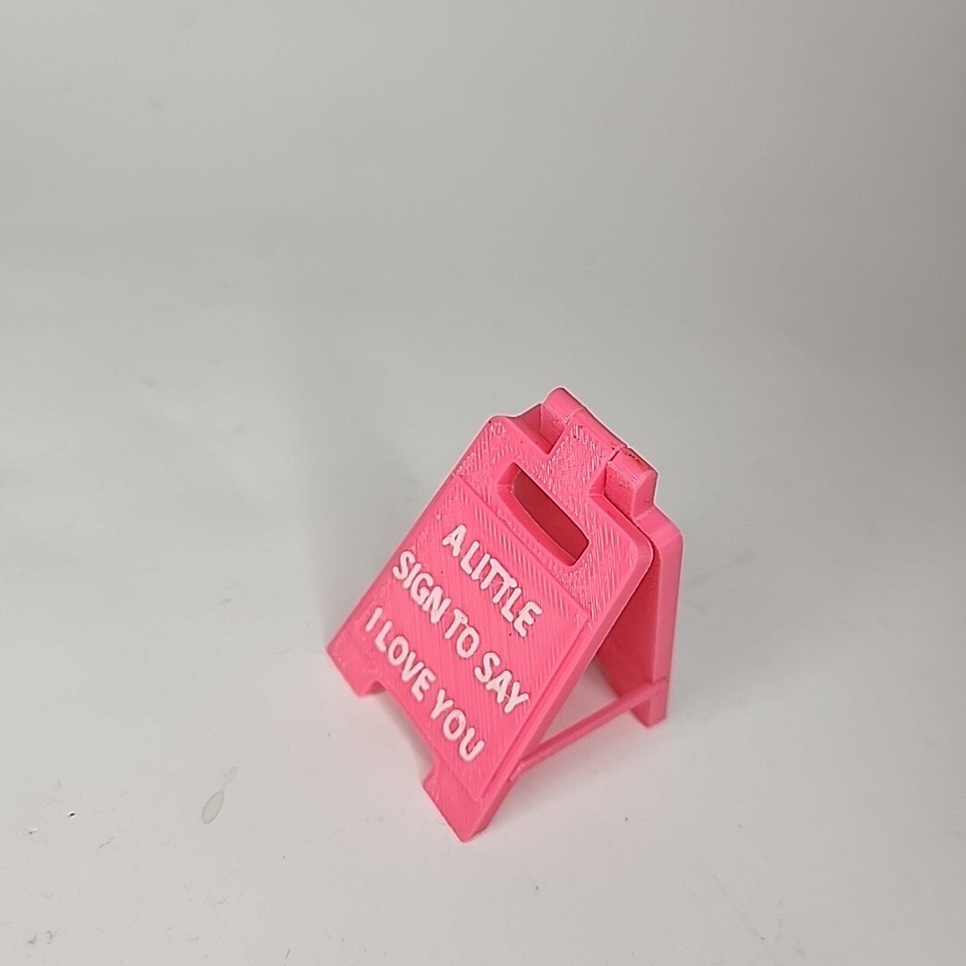 Valentines Day Gift A Little Sign To Say I Love You For Loved Ones