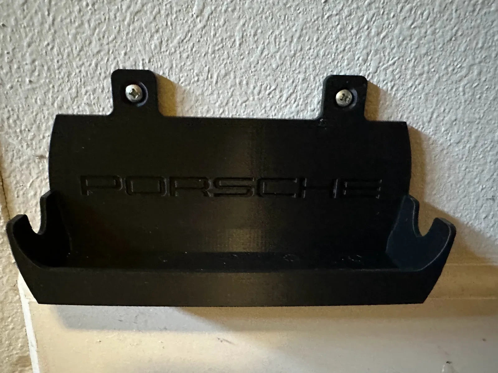 CTEK Battery Charger Wall Mount Holder (Porsche Branded) -Black color