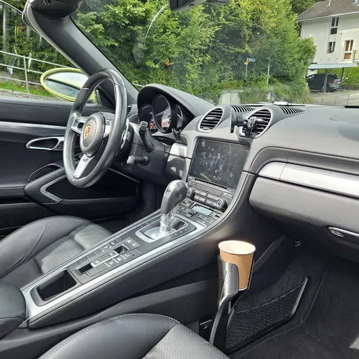 2 in 1 Cupholder for 2004-2025 Porsche 718 / 911 / Cayman / Boxster