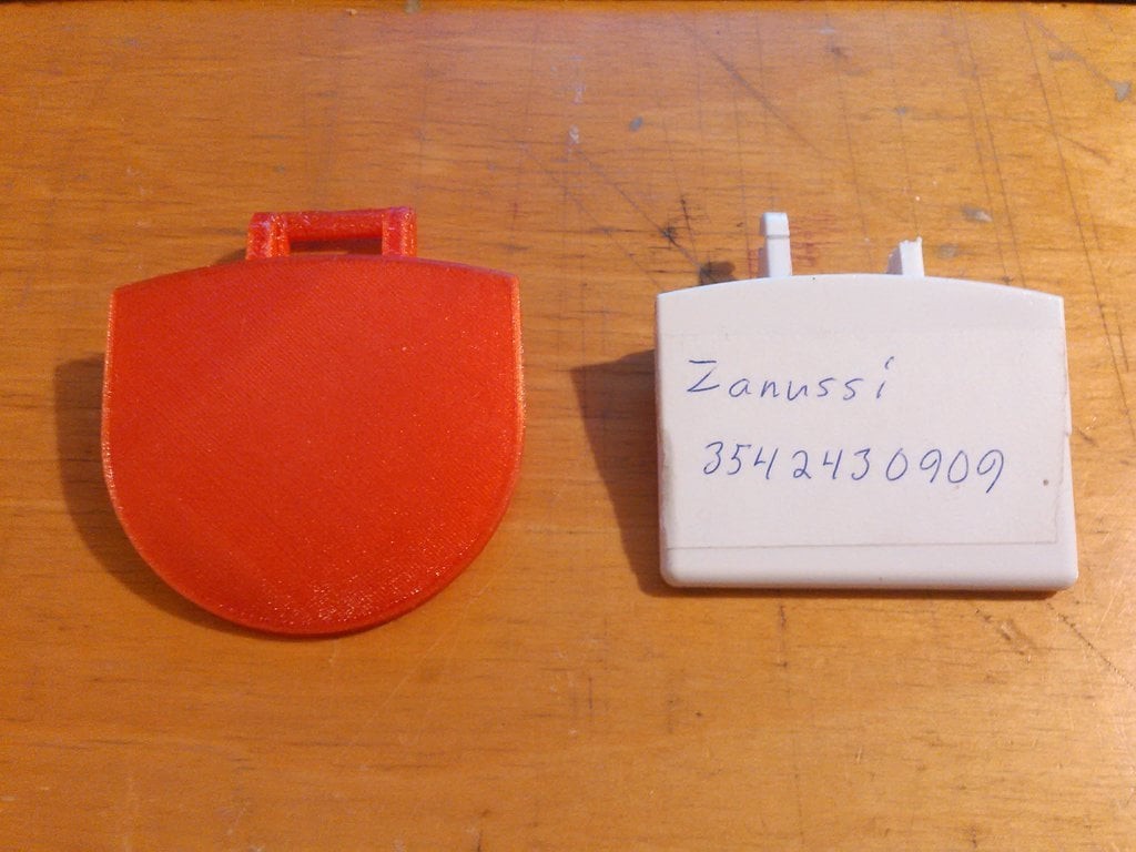 Door handle replacement for Zanussi FLS872C washing machine 3542430909