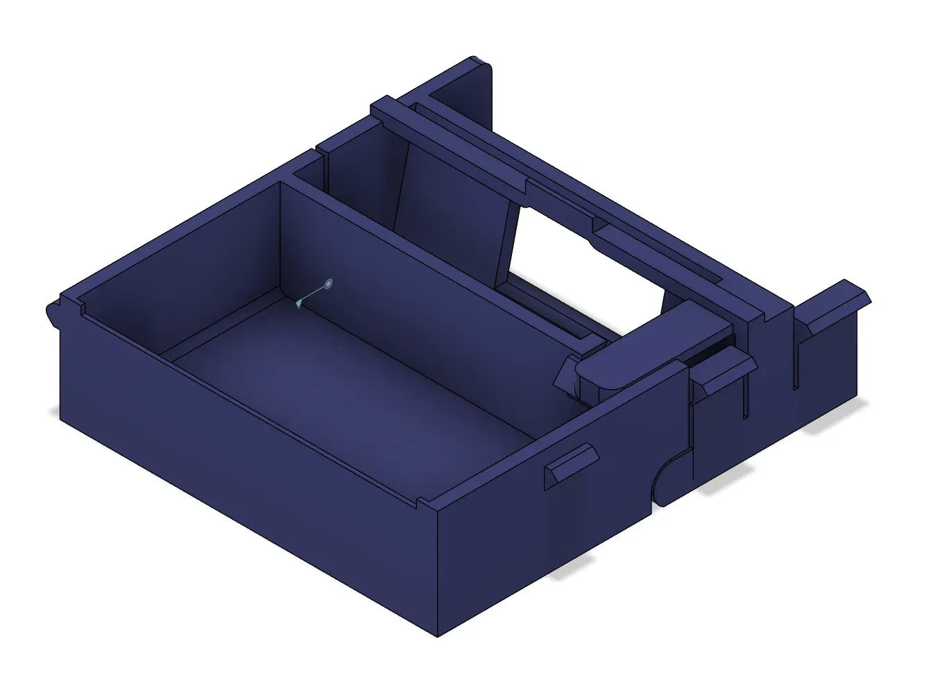 Volvo 240 Front Ashtray OBDII Mount – Custom Diagnostic Port Adapter