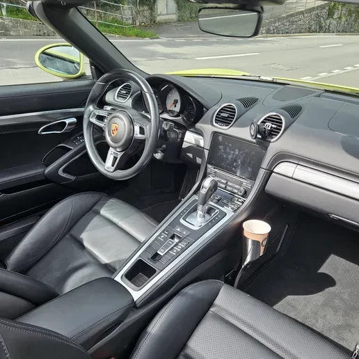 2 in 1 Cupholder for 2004-2025 Porsche 718 / 911 / Cayman / Boxster
