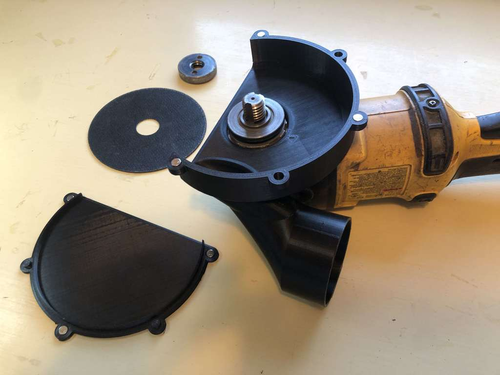 Dewalt Angle Grinder Dust Collector / Vacuum Attachment