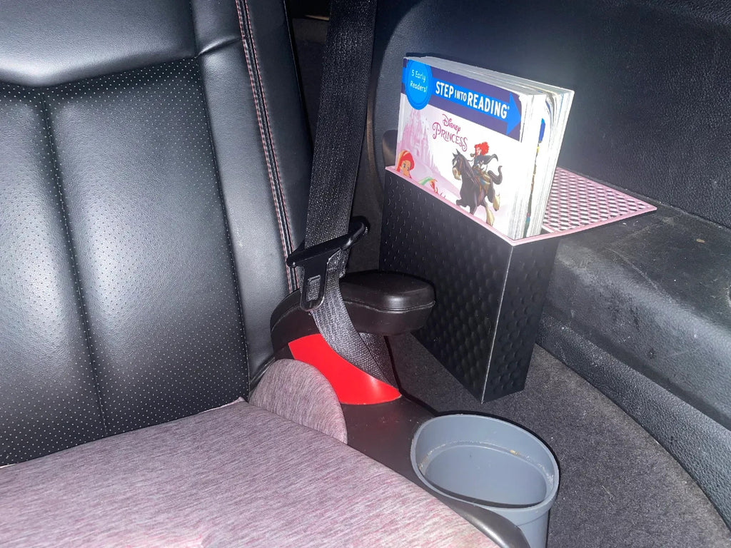 Book Holder for Car Ledge – Fits Dodge Durango Rear Armrest – Command Strip