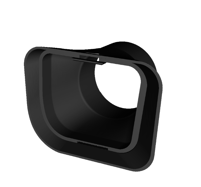 BMW E36 M3 Bumper Brake Intake Duct Set (Left and Right)