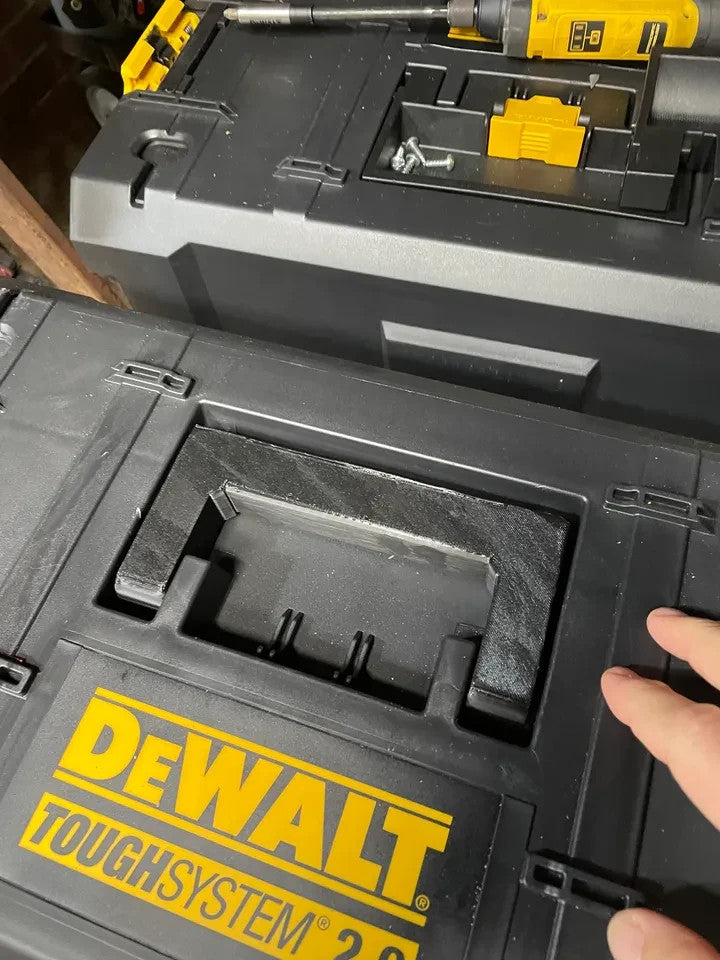 3D Printed Handle For Tough System 2.0 Dual Triple 2 3 Drawer Box Top 7" DeWalt