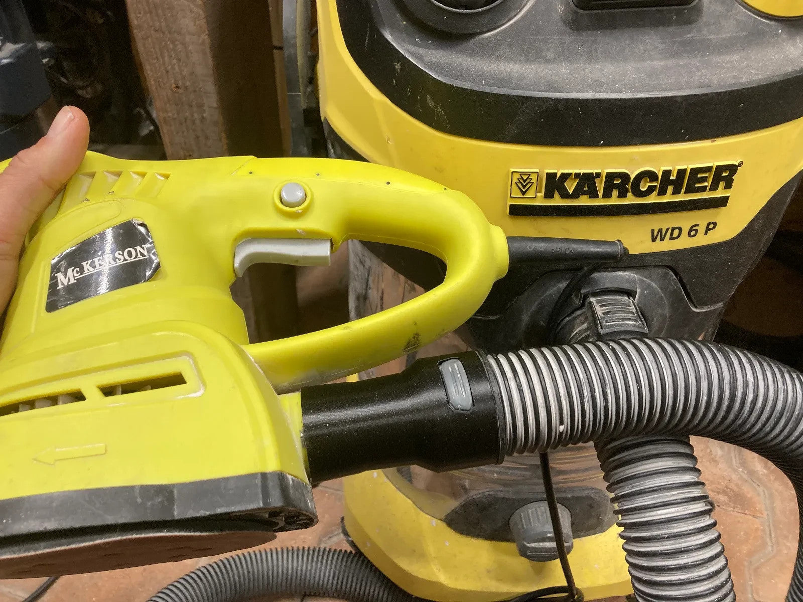 Tool Connector for Kärcher WD6P Vacuum – 20mm Length, 22–44mm Diameter