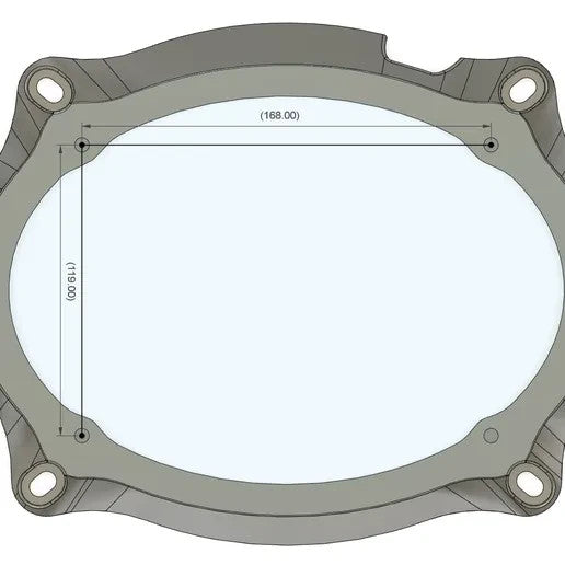 2x 2005-2015 Toyota Tacoma Speaker Mount Adapter Rings For front 6x9in speakers