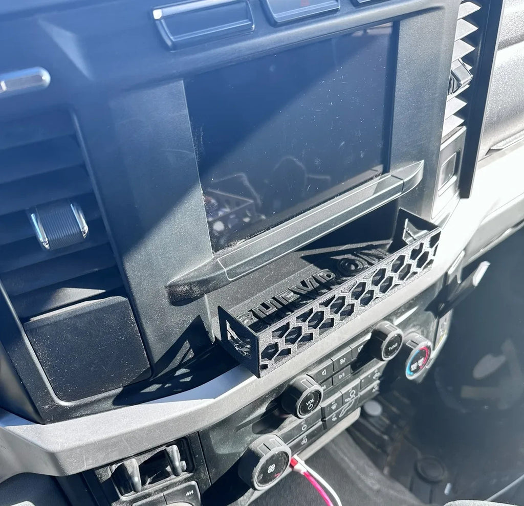 Center Console Tray Insert for Ford F-250 (2023–2025) – Black Organizer