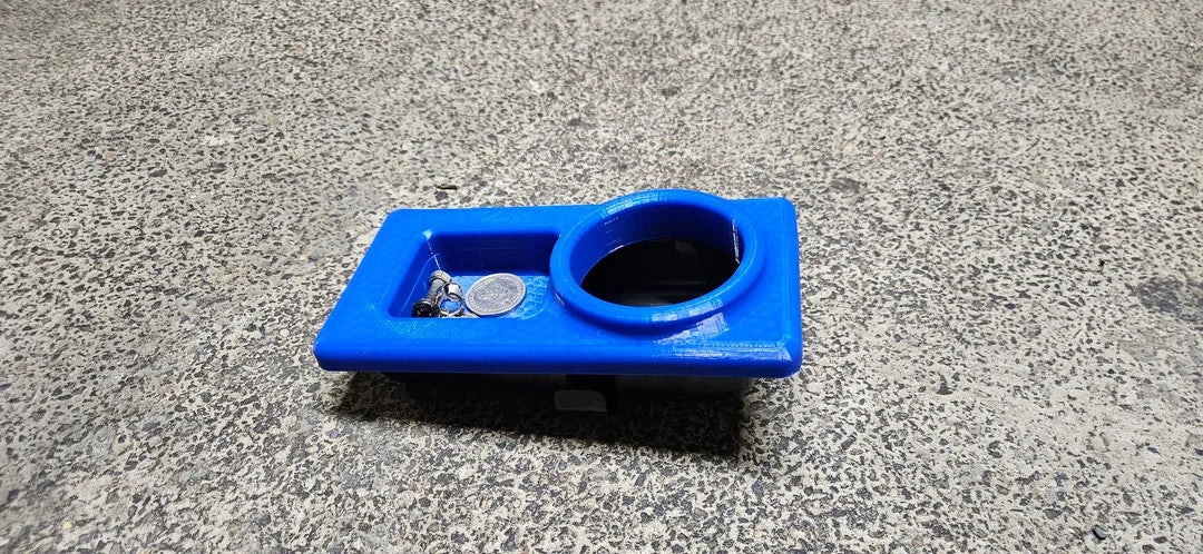 Cup Holder and Coin Tray for Mazda MX-5 Miata NA 1989–1997 3D Printed - Black