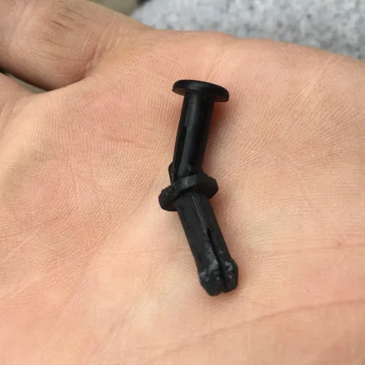 2x BMW glove box damper pin for E30 E28 E21 (OEM: 51 16 1 828 956)