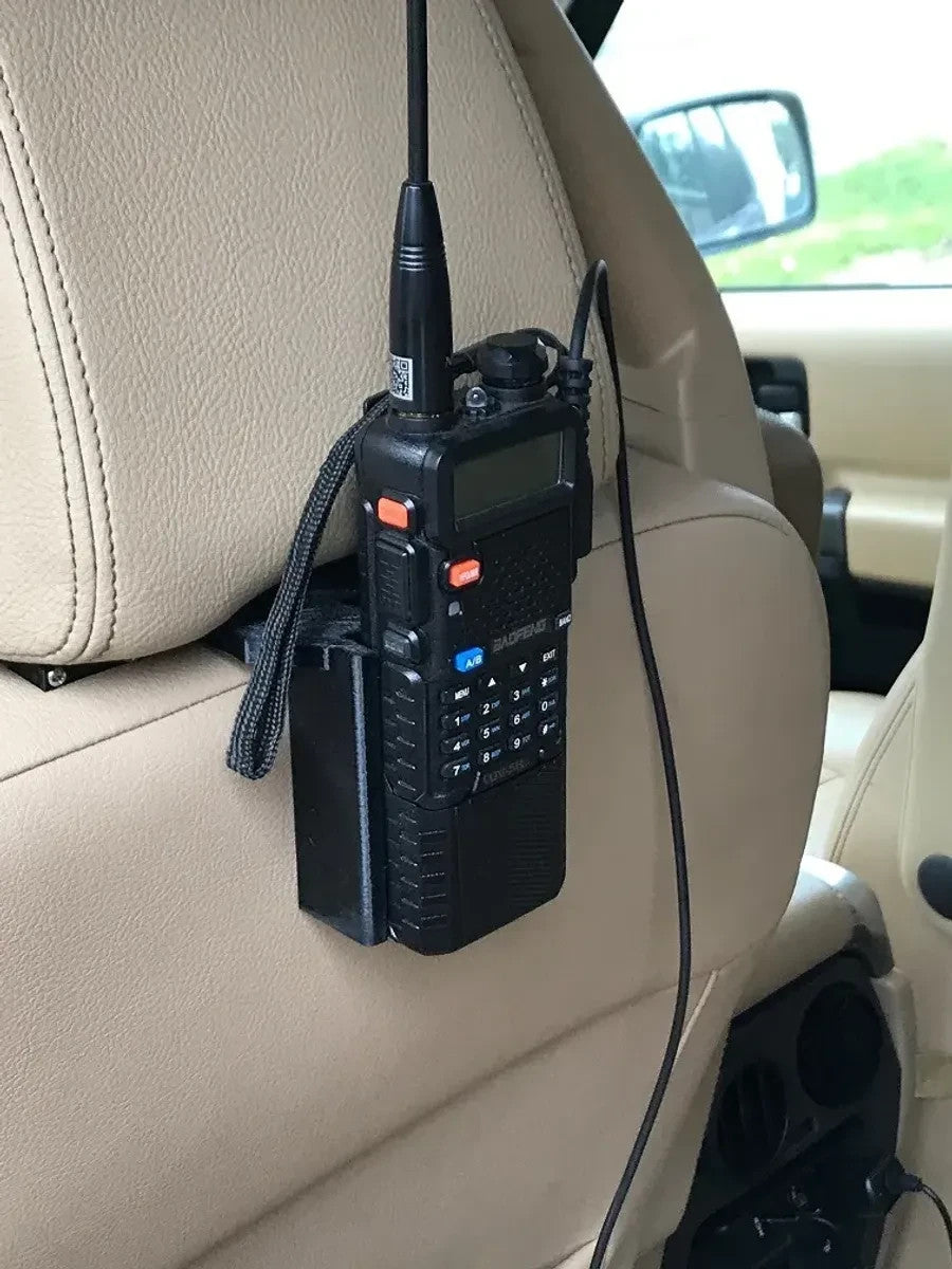 Land Rover LR3 BaoFeng UV-5R Radio Mount – Custom Seat Back Installation
