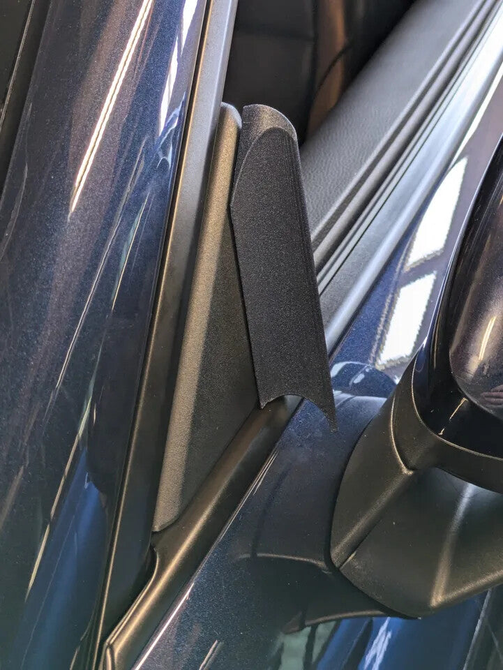 Wind Deflector Diffuser For Porsche 718 Anti Buffeting High speed windows down