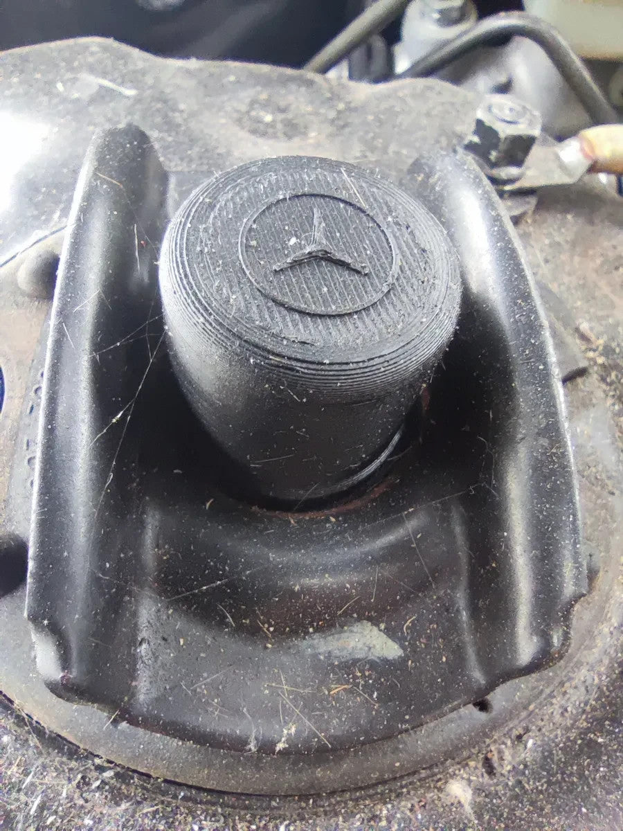 2x Shock Absorber Bolt Cap Cover for Mercedes-Benz W203 (2000–2007) – Black