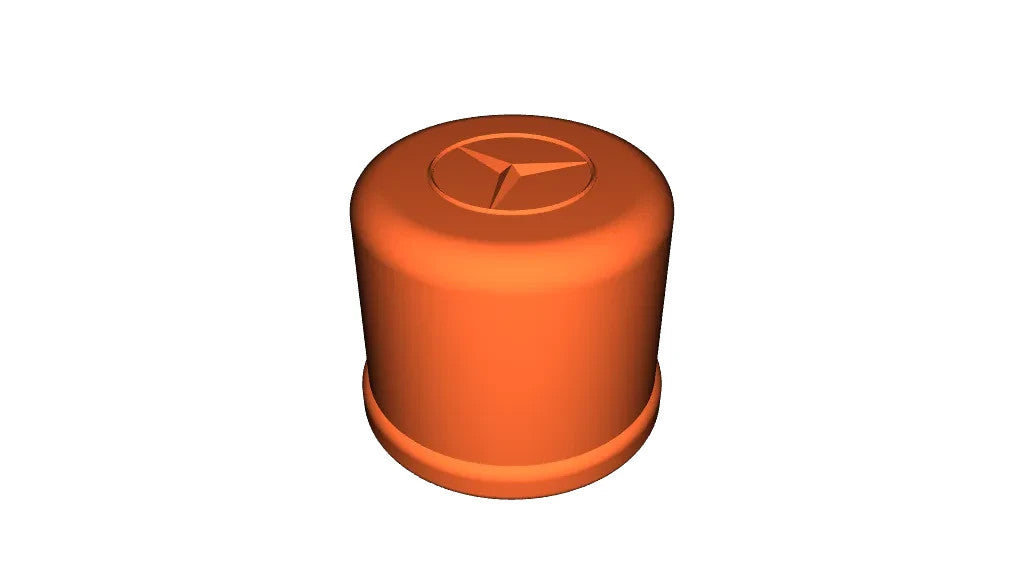 2x Shock Absorber Bolt Cap Cover for Mercedes-Benz W203 (2000–2007) – Black